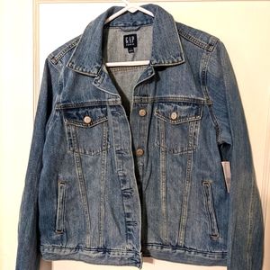 Women's Gap denim blue jean jacket
